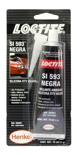 LOCTITE SI 593 SILICON SUPERFLEX NEGRO | Nils Pira