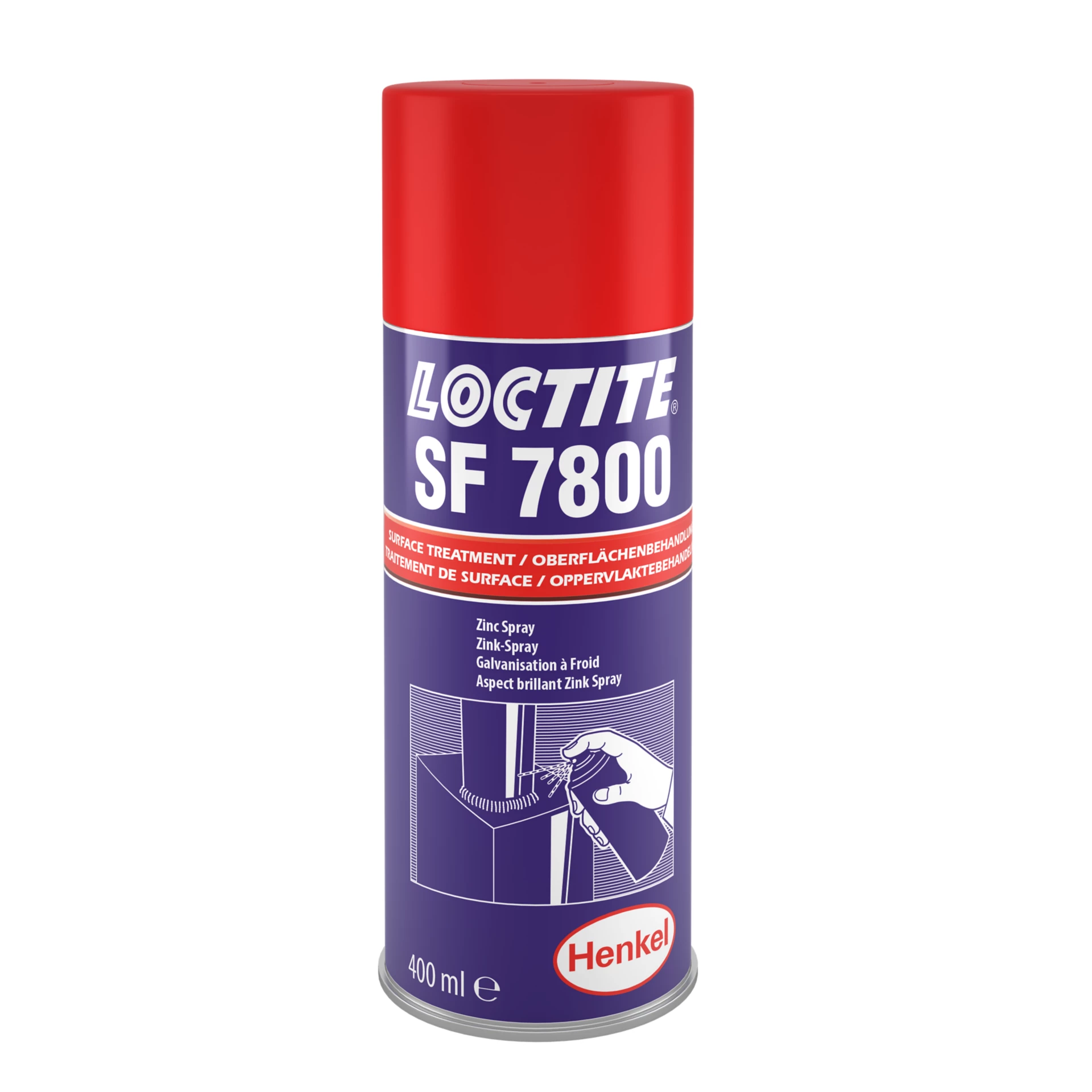 LOCTITE® SF 7800 Compuesto Galvanizador En Frio Aerosol  | Nils Pira