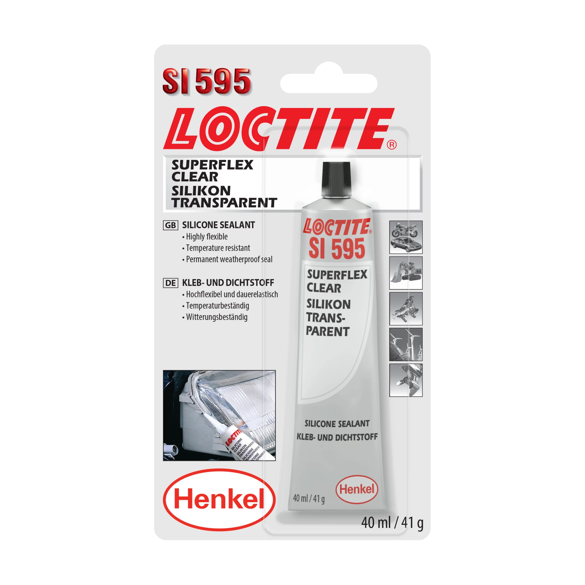 LOCTITE® SI 595 Silicon Superflex Claro | Nils Pira