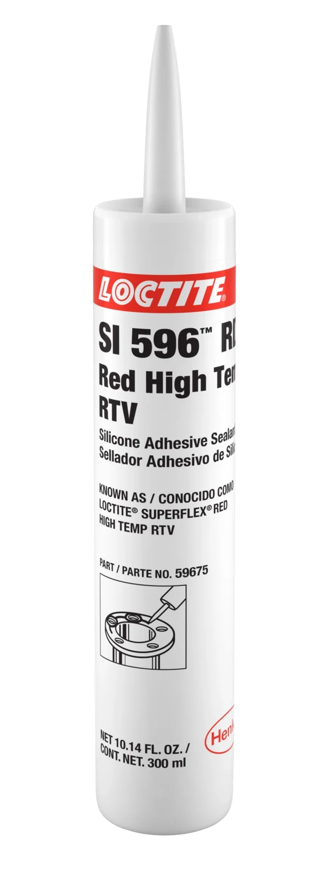 LOCTITE® SI 596 Silicon Super Flex Rojo E1768431544557 | Nils Pira